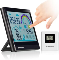 Bresser 7007402 puuteekraaniga ilmajaam, juhtmevaba hind ja info | Ilmajaamad, termomeetrid | kaup24.ee
