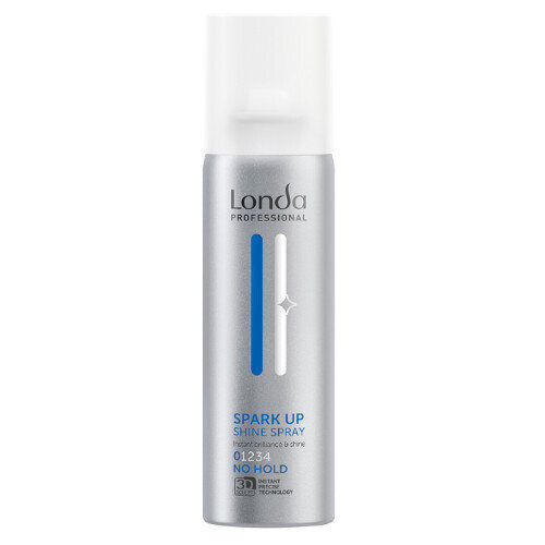Läikesprei Londa Professional Spark Up Shine Spray Hair gloss spray 200 ml цена и информация | Viimistlusvahendid juustele | kaup24.ee