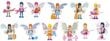 Kuju Winx 3 mudelid lisaseadmetega Cobi, 25003 hind ja info | Tüdrukute mänguasjad | kaup24.ee