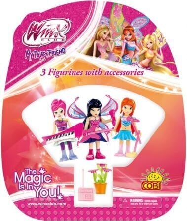 Kuju Winx 3 mudelid lisaseadmetega Cobi, 25003 hind ja info | Tüdrukute mänguasjad | kaup24.ee