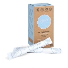 Tampoonid Ginger Organic, 14 tk hind ja info | Tampoonid, hügieenisidemed, menstruaalanumad | kaup24.ee