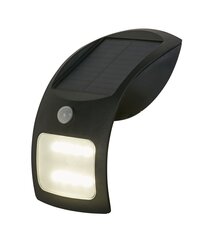 Searchlight уличный настенный светильник Solar 67420BK-PIR 1 шт.  цена и информация | Уличное освещение | kaup24.ee