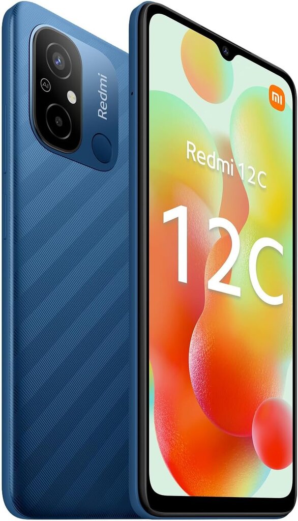 Xiaomi Redmi 12C 4/128GB, 4G, sinine hind ja info | Telefonid | kaup24.ee