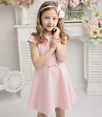 Детское платье 242121 01, серо-розовый 242121*01-158 цена и информация | Платья для девочек | kaup24.ee