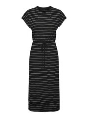ONLY женское платье 15257472*04, черный/белый 5715506560310 цена и информация | Платья | kaup24.ee