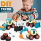 Lammutatav ja kokkupandav inseneritöömasin hind ja info | Poiste mänguasjad | kaup24.ee