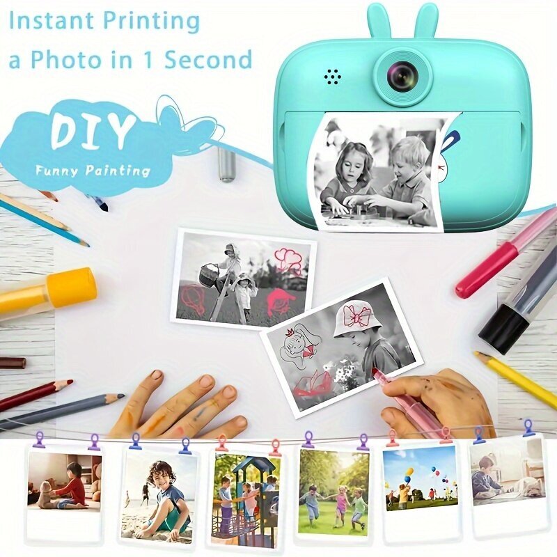 Mini-fotoprinter iPhone'ile/Androidile hind ja info | Arendavad mänguasjad | kaup24.ee