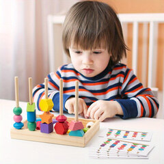 Geomeetriliste kujunditega mänguasi цена и информация | Развивающие игрушки | kaup24.ee