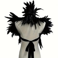 Элегантная, изысканная, уникальная шаль из перьев цена и информация | Карнавальные костюмы | kaup24.ee