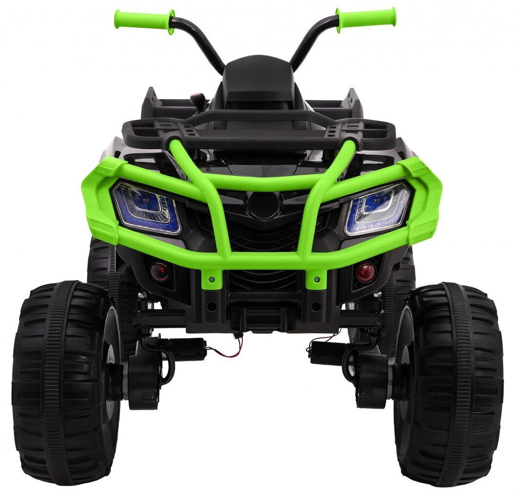 Quad ATV - Quad ATV, must ja roheline hind ja info | Laste elektriautod | kaup24.ee