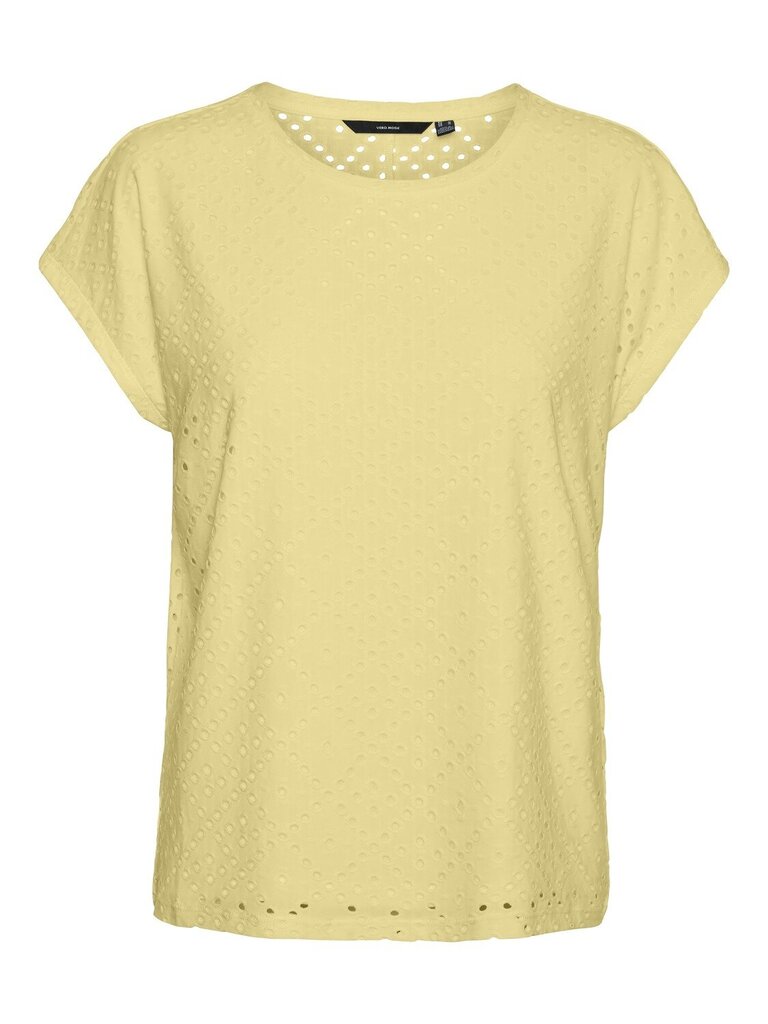 Vero Moda T-särk naistele 10306401*01, kollane 5715518341785 hind ja info | Naiste T-särgid | kaup24.ee