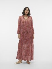 Vero Moda женское платье 10303746*01, коричневый/розовый 5715513379585 цена и информация | Платья | kaup24.ee