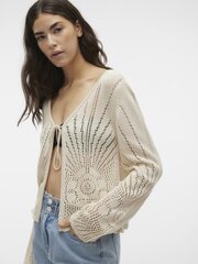 Vero Moda женский кардиган 10307093*01, светло-бежевый 5715518165374 цена и информация | Женские кофты | kaup24.ee