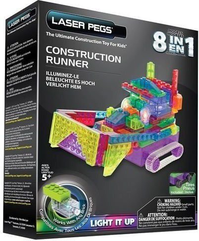 Konstruktor Laser Pegs 8in1 Construction Runner LASE0015 hind ja info | Klotsid ja konstruktorid | kaup24.ee