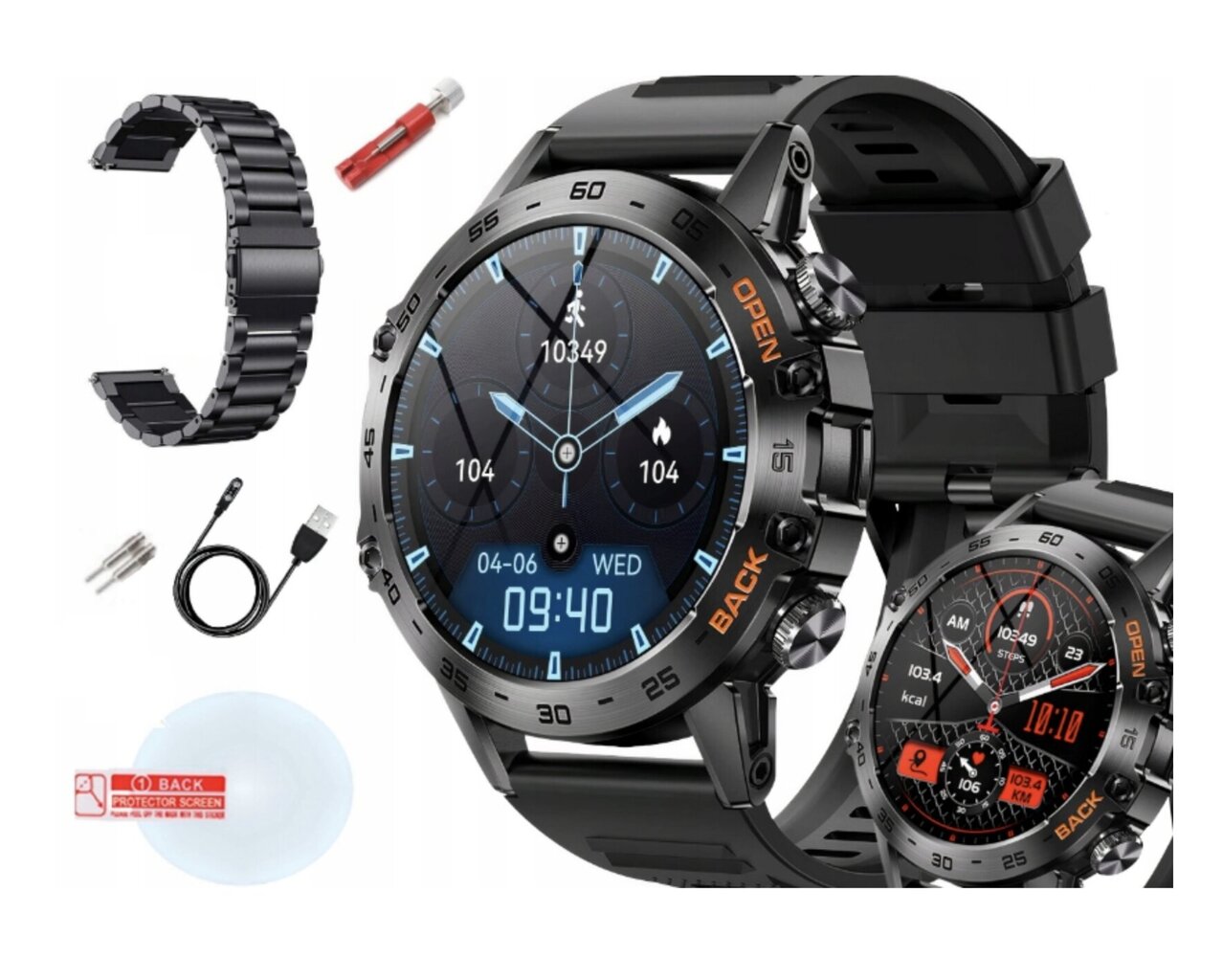 Stilo Exclusive K52, must цена и информация | Nutikellad (smartwatch) | kaup24.ee
