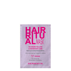 Taastav mask külmadele blondidele Hair Ritual, 15 ml цена и информация | Маски, масла, сыворотки | kaup24.ee