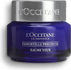 Бальзам для области вокруг глаз L'Occitane En Provence Immortelle Precious цена и информация | Сыворотки, кремы для век | kaup24.ee