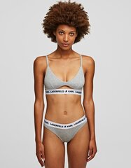 Karl Lagerfeld aluspüksid naistele thong 545003351, hall цена и информация | Трусики | kaup24.ee