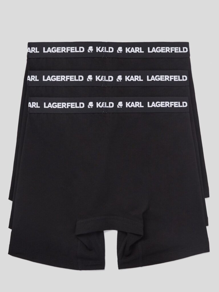 Karl Lagerfeld aluspüksid meestele Set 211M2104999 545004870, must, 3 tk цена и информация | Meeste aluspesu | kaup24.ee