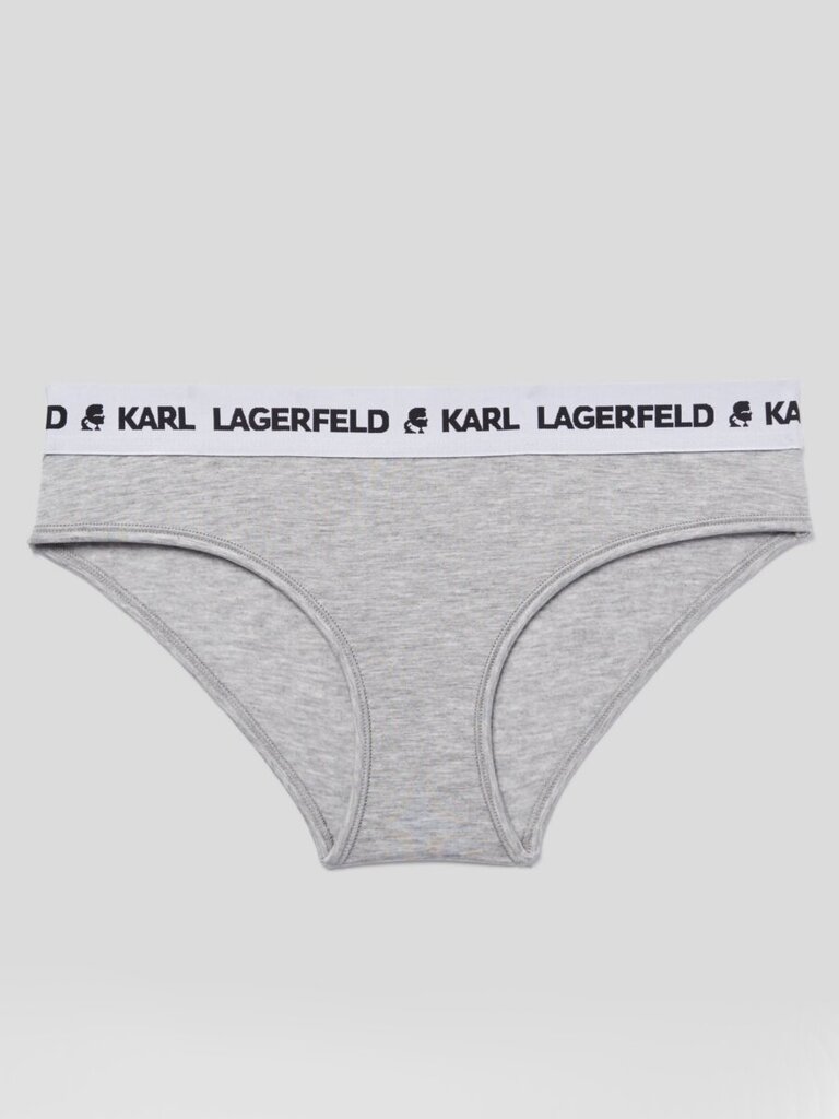 Karl Lagerfeld aluspüksid naistele Logo Hipster Brief 545004779, hall hind ja info | Naiste aluspüksid | kaup24.ee