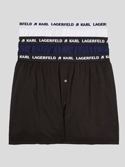 Боксеры Karl Lagerfeld Woven Boxer, 3 шт цена и информация | Мужские трусы | kaup24.ee