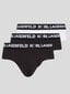 Karl Lagerfeld aluspesu meestele Ikonik 2.0 Brief 230M2104 545009707, must/valge, 3tk hind ja info | Meeste aluspesu | kaup24.ee