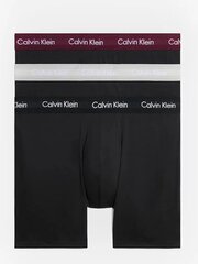 Calvin Klein aluspesu meestele Boxer Brief 000NB1770AH54 545667331, must, 3 tk цена и информация | Мужские трусы | kaup24.ee