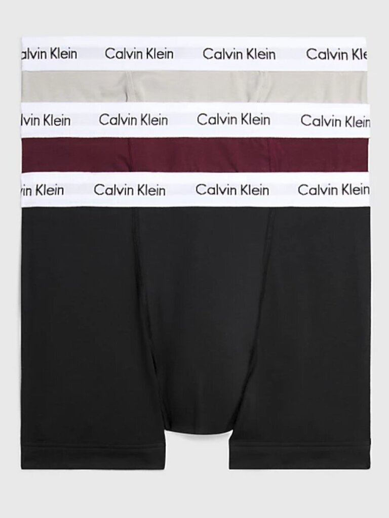 Calvin Klein aluspüksid meestele Trunk 0000U2662GH57 545667383, mitmevärviline, 3tk цена и информация | Meeste aluspesu | kaup24.ee