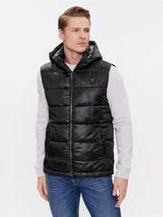 Guess Jeans Vest meestele Super Light Puffa Ve Jet M4RN13 WFWB2 563937114, must цена и информация | Мужские жилетки | kaup24.ee