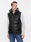 Guess Jeans Vest meestele Super Light Puffa Ve Jet M4RN13 WFWB2 563937114, must цена и информация | Meeste vestid | kaup24.ee