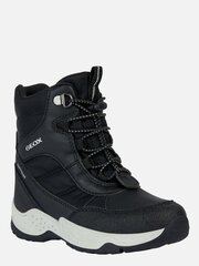 Geox ботинки для девочек J36FVB054FUC9999, черные цена и информация | Ботинки детские | kaup24.ee