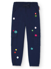 Püksid tüdrukutele Boboli 408013, sinine hind ja info | Tüdrukute retuusid, püksid | kaup24.ee