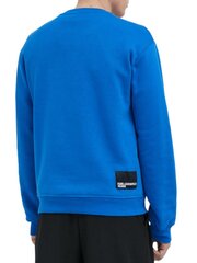 Karl Lagerfeld Jeans Pusa meestele Box Logo 240D1809, sinine hind ja info | Meeste pusad | kaup24.ee