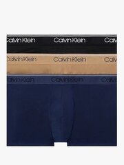 Calvin Klein aluspüksid meestele Low Rise Trunk 000NB2569AKM1 545667692, mitmevärviline, 3 tk hind ja info | Meeste aluspesu | kaup24.ee