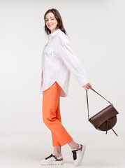 Püksid naistele Fly Girl, oranž hind ja info | Naiste püksid | kaup24.ee
