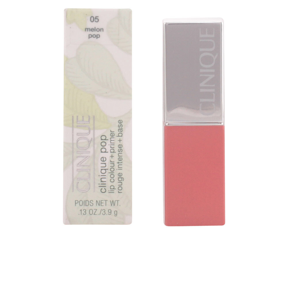 Huulepulk ja praimer huultele Clinique Pop Lip Colour + Primer, 05 Melon Pop, 3.9 g цена и информация | Huulepulgad, -läiked, -palsamid, vaseliin | kaup24.ee