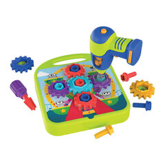 Набор игрушечных инструментов Learning Resources Design& Drill Gears Workshop EI-4104 цена и информация | Игрушки для мальчиков | kaup24.ee