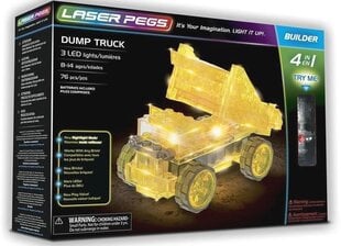 Konstruktor Laser Pegs Dump Truck LASE0027, 76 tk цена и информация | Конструкторы и кубики | kaup24.ee