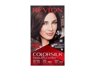 Juuksevärv Revlon Colorsilk Beautiful Color, 37 Dark Golden Brown, 1 tk hind ja info | Juuksevärvid | kaup24.ee