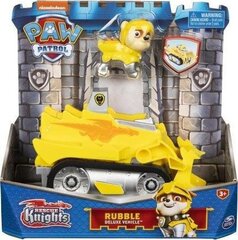 Kujude komplekt Spin Master Paw Patrol (Šunyčiai Patruliai) Brave Knights Rubble Vehicle цена и информация | Игрушки для мальчиков | kaup24.ee