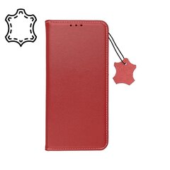 Genuine Leather case Smart Pro for Samsung A51 maroon цена и информация | Чехлы для телефонов | kaup24.ee