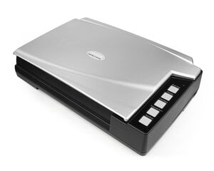 Plustek OpticBook A300 Plus Flatbed scanner 600 x 600 DPI Black, Silver цена и информация | Сканеры | kaup24.ee