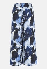 Cellbes naiste 3/4 püksid MIA, sinine-kirju hind ja info | Naiste püksid | kaup24.ee