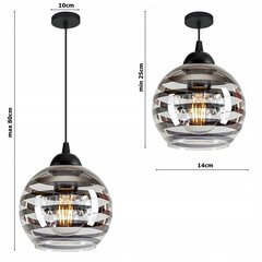 Led-lux rippvalgusti AL-584 hind ja info | Rippvalgustid | kaup24.ee