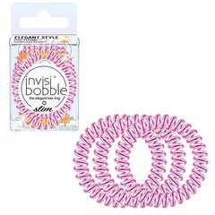 Резинка для волос Invisibobble Slim Shine La Vie en Rose Time To Shine, 3 шт. цена и информация | Аксессуары для волос | kaup24.ee