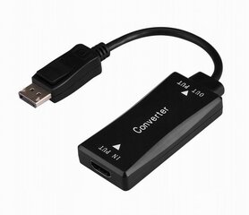 Gembird Адаптер  DisplayPort / HDMI / 15cm / 4K цена и информация | Адаптер Aten Video Splitter 2 port 450MHz | kaup24.ee