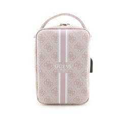 Guess PU 4G Printed Stripes Travel Universal Bag Pink цена и информация | Чемоданы, дорожные сумки  | kaup24.ee