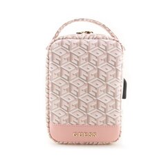 Guess PU G Cube Travel Universal Bag Pink цена и информация | Чемоданы, дорожные сумки | kaup24.ee