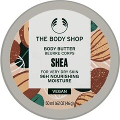 Kehavõi kuivale nahale The Body Shop Shea, 46 g цена и информация | Кремы, лосьоны для тела | kaup24.ee