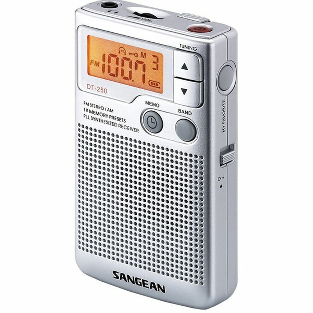 Sangean DT250S цена и информация | Raadiod ja äratuskellad | kaup24.ee